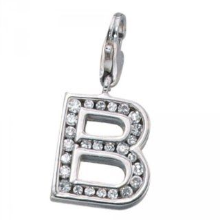 Letter pendant * B * 925 sterling silver: Jewelry