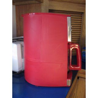 Hamilton Beach Ensemble 12 Cup Coffeemaker with Glass Carafe, Red: Kitchen & Dining