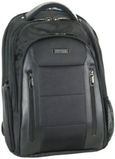 Kenneth Cole Reaction An Easy Pace Top Zip E Scan Computer Ipad Tablet Backpack, Black, One Size: Clothing