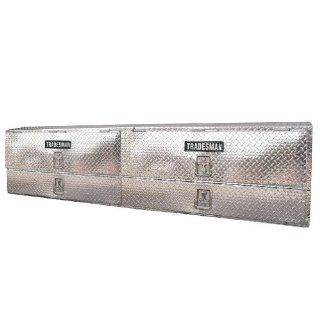 Lund/Tradesman 8296 96 Inch Aluminum Professional Top Rail Mount Box, Diamond Plated, Silver: Automotive
