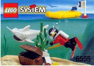 LEGO Divers #6555 (Sea Hunter): Toys & Games