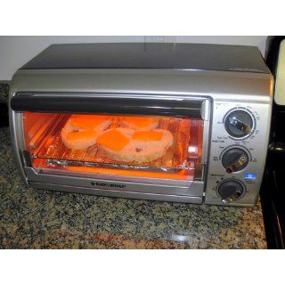 Black & Decker TRO480BS Toast R Oven 4 Slice Toaster Oven: Kitchen & Dining