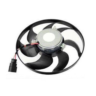 VW (05 11 Auxiliary radiator cooling Fan RIGHT 200w BEHR electric engine cooler: Automotive