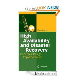 High Availability and Disaster Recovery eBook: Klaus Schmidt: Kindle Store