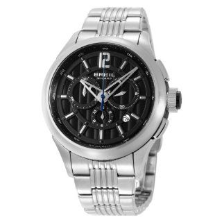 Breil Milano Men's BW0541 939 Analog Black Dial Watch: Watches