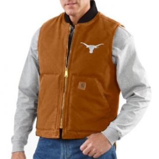 NCAA Texas Longhorns Men's Sandstone Vest : Sports & Outdoors