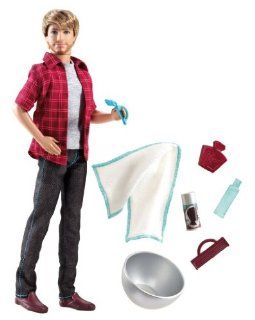 Toy / Game Great Barbie Shaving Fun Ken Doll With Color Change Beard, Shaving Accessories And A Towel: Toys & Games