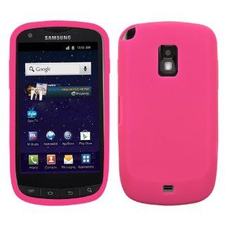 Fits Samsung R940 R930 Galaxy S Aviator, Galaxy S Lightray 4G Soft Skin Case Hot Pink Skin US Cellular, MetroPCS: Cell Phones & Accessories