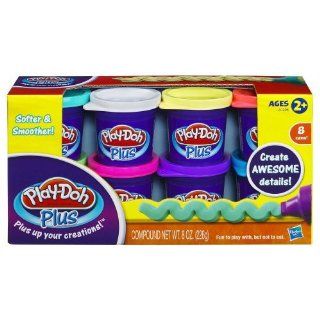 Game/Play Play Doh Plus Color Set, 8 Pack Kid/Child: Toys & Games