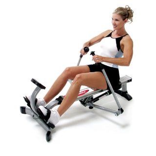 Body Trac Glider w Gas Shock Resistance and Full Range Rowing : Rowing Machine : Sports & Outdoors