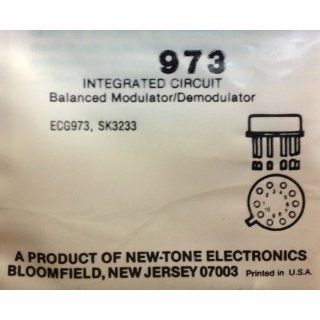 NTE973 Integrated Circuit Double Balanced Modulator/Demodulator 10 Pin Metal Package: Industrial Products: Industrial & Scientific