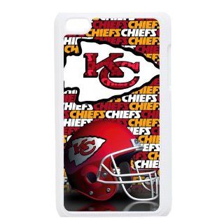 Custom NFL Kansas City Chiefs Hard Back Cover Case for iPod Touch 4th IPT956: Cell Phones & Accessories
