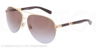 Dolce and Gabbana 2115 02/68 Gold 2115 Sicily Aviator Sunglasses Lens Category Dolce and Gabbana Clothing