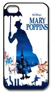 HOT SALE!!Mary Poppins Umbrella PU LEATHER CASE COVER FITS APPLE IPHONE 4S: Cell Phones & Accessories