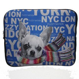Fuzzy Nation Ipad Sleeve Case Cover Chihuahua Dog Lover Padded: MP3 Players & Accessories