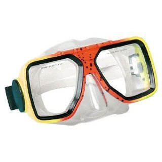Two Tone Face Mask Swimming Goggles : Sports & Outdoors