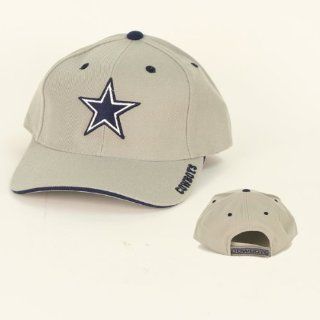 Dallas Cowboys Classic Adjustable Baseball Hat   Gray : Sports Fan Baseball Caps : Sports & Outdoors