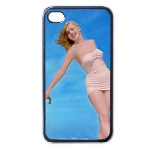 marilyn monroe iphone case for iphone 4 and 4s black: Cell Phones & Accessories