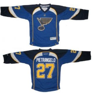 NHL St. Louis Blues Pietrangelo #27 Boys Hockey Jersey / Sweater S M Blue: Clothing
