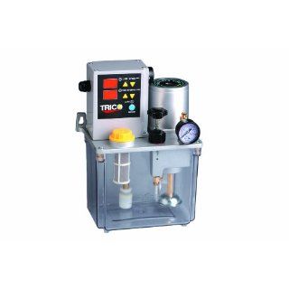 Trico PE 3203 Central Lubrication Digital Automatic Cyclic Pump, 20L Reservoir Capacity, 4.17 cc per second Output, 3 999 minute Interval Time, 110V: Industrial Lubricants: Industrial & Scientific