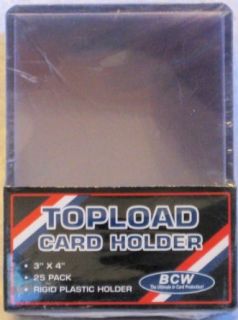 BCW 3 x 4 Topload Card Holder, Premium: Toys & Games