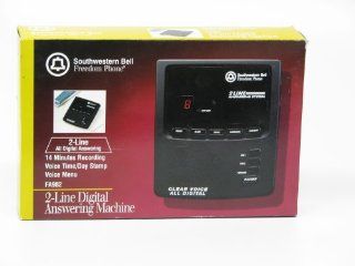 Southwestern Bell FA982 2 Line Answering System with Voice Time/Day Stamp : Answering Devices : Electronics