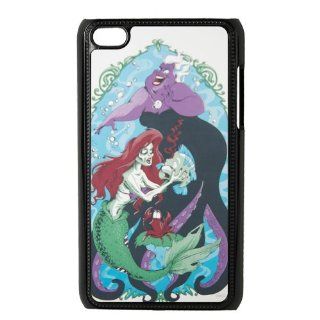LADY LALA ipod touch 4 case, Zombie Little Mermaid ipod touch 4 hard plastic back cover case Cell Phones & Accessories