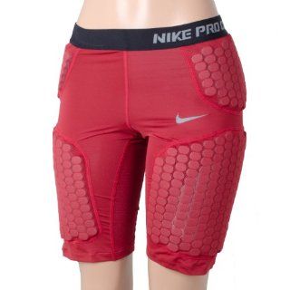 Nike Women's Hyperstrong Compression VIS Basketball Shorts (Red, S) : Sports Fan Shorts : Sports & Outdoors