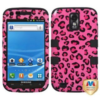 MyBat SAMT989HPCTUFFIM005NP Rugged Hybrid TUFF Case for T Mobile Samsung Galaxy S2   Retail Packaging   Leopard Skin/Black: Cell Phones & Accessories