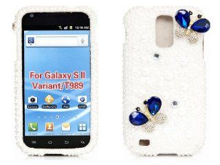 Smile Case Hello Kitty Bling Rhinestone Crystal Full Cover Case for Samsung Galaxy S2 S 2 II T Mobile HERCULES SGH T989 (T989 Leopard): Cell Phones & Accessories