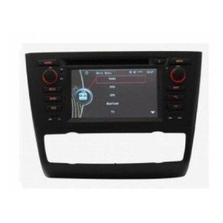 Titantech For BMW 1 Series E87 In Dash DVD GPS Navigation System, Navigator(Free map), Build In Bluetooth, Analog TV, AUX&USB, Radio with RDS, Phone/iPod Controls, rear view camera input, Steering Wheel Control : Vehicle Dvd Players : Car Electronics