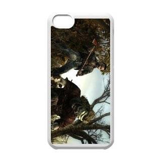  iphone 5C hard plastic cover cases with TV show "The Walking Dead" pattern 33: Cell Phones & Accessories