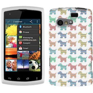 Kyocera Rise Chevron Vinatage Puppy Pattern Phone Case Cover: Cell Phones & Accessories