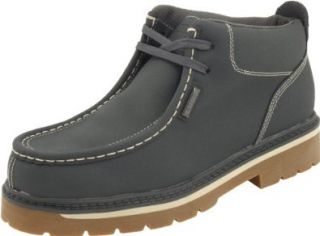 Lugz Men's Strutt Scuff Proof Boot, Dark Grey/Cream/Gum Scuff Proof Leather, 16 D US: Shoes