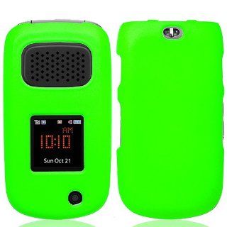 Green Hard Cover Case for Samsung Rugby III 3 SGH A997 Cell Phones & Accessories