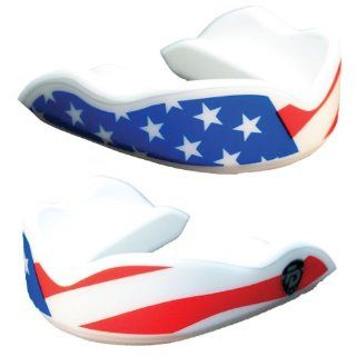 Fight Dentist Stars and Stripes Mouth Guard : Multisport Use Mouth Guards : Sports & Outdoors