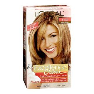 LOREAL EX CRM 8 MED BLOND 1EA L'OREAL HAIR CARE DIVISION Health & Personal Care