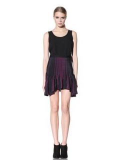 Geren Ford Women's Pleated Skirt (Plum, Size 4) at  Womens Clothing store: