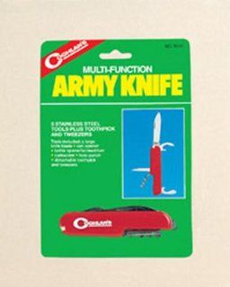 Coghlan's 5 Function Army Knife : Folding Camping Knives : Sports & Outdoors