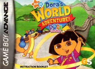 Dora the Explorer   Dora's World Adventure! GBA Instruction Booklet (Nintendo Gameboy Advance Manual ONLY   NO GAME) Pamphlet   NO GAME INCLUDED: Everything Else