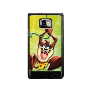 TAZ SamSung Galaxy S2 I9100 Case Cartoon Tasmanian Devil SamSung Galaxy S2 Case Cover: Cell Phones & Accessories