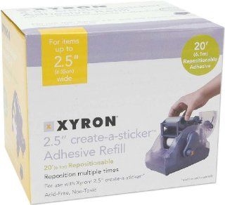 Bulk Buy Xyron 250 Refill Cartridge 2.5"X20' Repositionable AT25620C (2 Pack)