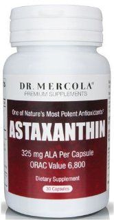 Dr. Mercola: Astaxanthin with ALA, 30 caps: Health & Personal Care