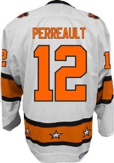 CCM Vintage NHL ALL Star Jersey Gilbert PERREAULT #12 Official White NHL Hockey Jersey (SEWN TACKLE TWILL NAME / NUMBERS) : Sports & Outdoors