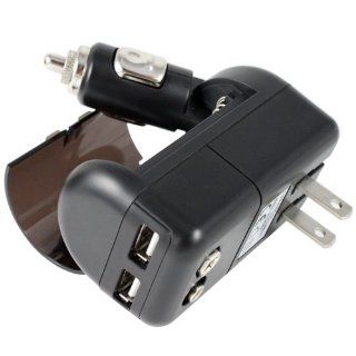 XTG Technology's All in One Dual USB Car and AC Wall Travel Charger   Numerous Options to Easily Charge Up 2 USB Devices   Ideal for iPod, iPhone, HTC Evo, SmartPhones, Nook, E readers and Many More: Kindle Store