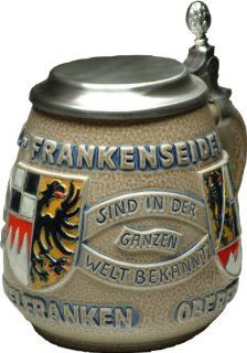 Franken Seidel Specialty Authentic German Beer Stein (Beer Mug) 0.5l: Kitchen & Dining