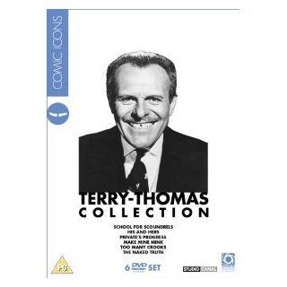 Terry Thomas Collection   6 DVD Box Set ( School for Scoundrels / Private's Progress / Make Mine Mink / Too Many Crooks / The Naked Truth / Brothers in Law ) ( School for Scoundrel [ NON USA FORMAT, PAL, Reg.2 Import   United Kingdom ]: Ian Carmichael,