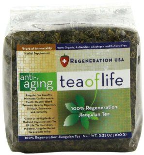 Regeneration USA Anti Aging Tea of Life, 3.35 Ounce Package  Grocery & Gourmet Food