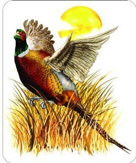 6" PHEASANT Printed vinyl decal sticker for any smooth surface such as windows bumpers laptops or any smooth surface. 