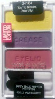 Wet N Wild Coloricon Eye Shadow Trio ~ Your 15 Minutes Aren't Up! ~ Limited Edition : Multicolor Eye Makeup Palettes : Beauty